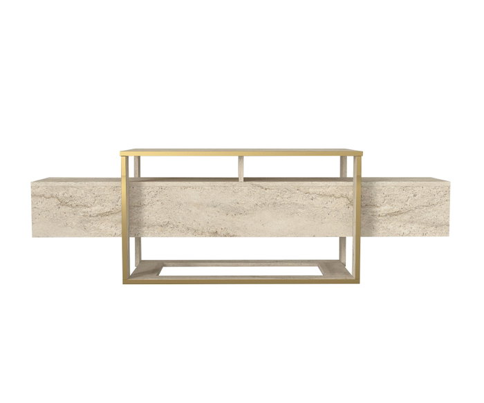 Hanah Home Soporte para TV Travertino